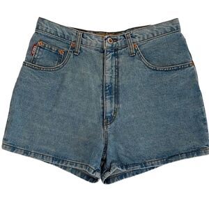 Vintage Jean Shorts 90’s BUM Equipment High Waist Denim Mom Jean Shorts Size 13